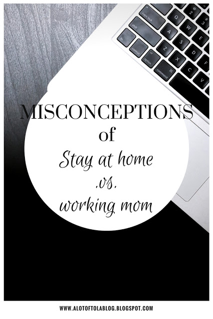 Difference between stay at home mom and working mom