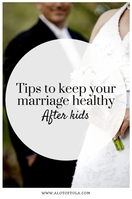 Tips for a healthy marriage after kids