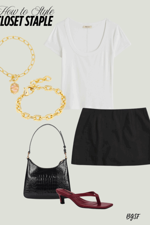 How To Style A Basic White T-shirt
